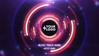 After Effects Template: Audio React Tunnel Music Visualizer