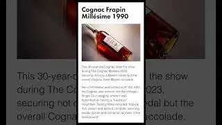 ТОП-10 Коньяков, самых результативных медалистов The Cognac Masters 2023 