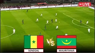 🔴EN VIVO : Senegal vs Mauritania I Live Football Match I World Cup Qualifier 2026 I PES 21 GAMEPLAY