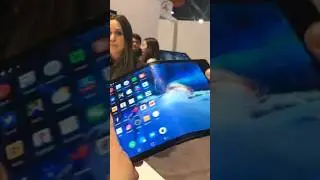 World's First Foldable Smartphone 