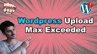 Easy Wordpress fix: The uploaded file exceeds the upload_max_filesize directive in php.ini