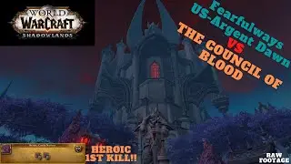 World of Warcraft - Shadowlands- Castle Nathria-FFW VS The Council of Blood Heroic