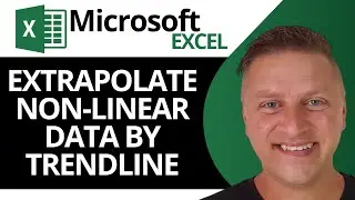 How to Extrapolate Non-Linear Data by Trendline in Excel | Excel Tutorial 2024