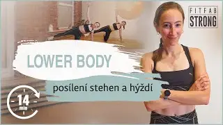 Lower Body | FITFAB Diář 2023 (posilování stehen a hýždí)