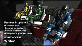 Space Engineers - Fully functional conveyor-connector system, custom astronaut's suit color