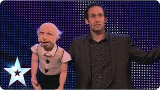 Ventriloquist Steve Hewlett is no dummy | Week 6 Auditions | Britains Got Talent 2013