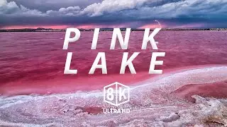 The Pink Lake Of Torrevieja in 8k (With beautiful Relaxing Music)