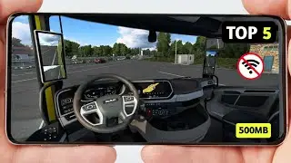 TOP 5 BEST DRIVING SIMULATOR GAMES UNDER 500MB FOR ANDROID & IOS 2022 |OFFLINE| |FREE|