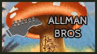 Allman Brothers Guitar Backing Track Jam Band in A Blues