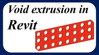 Void extrusion in Revit