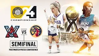 Pro Volleyball Federation Semifinals | Grand Rapids Rise vs Atlanta Vibe Postmatch Press Conference