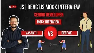 ReactJS & JS Mock Interview Pt - 2 |  🎉 Senior Developer 🎉 | 🔥  All questions rightly answered 🔥