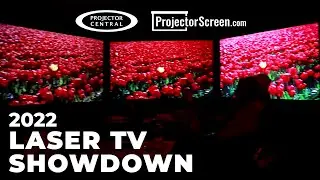 2022 Laser TV Showdown - Best Ultra Short Throw Projector