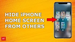 How to hide certain iPhone screen screen along with apps | How to hide a specific page on iPhone