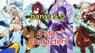 Finally confirming the 5.0 banners and 4 star characters_genshin impact