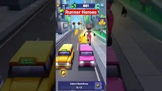 Новая игра на андроид Runner Heroes 