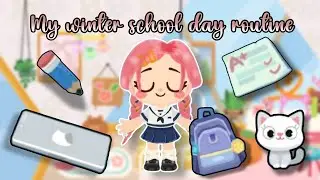 MY winter school day routine || panda town tales || town tales || Dr.panda || Miga world official