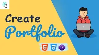 Create a Portfolio using HTML, CSS and Bootstrap