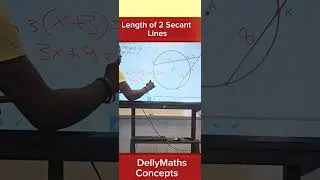 Length of 2 secant line #maths#mathematics #science #mathshack  #education #mathskills #florida