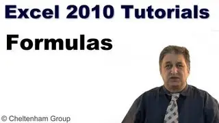 Excel 2010 Tutorial | Formulas & Excel