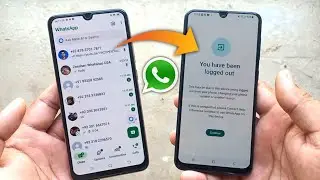 How To Remove WhatsApp Account From Another Phone | Logout WhatsApp Account From Another Phone