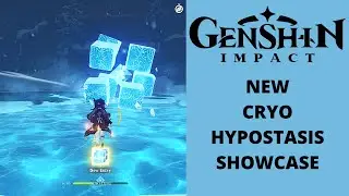 Cryo Hypostasis Genshin Impact Showcase