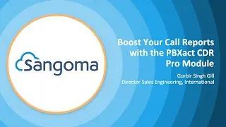 IMEA Webinar: Boost Your Call Reports with the PBXact CDR Pro Module