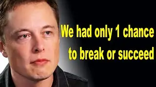 I will never give up! | This speech will amaze you for the whole year! | Elon Musk today