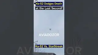 Ka-52 Helicopter Dodges Starstreak Missile – Incredible Maneuver!