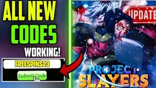 June! 🔎 ALL NEW PROJECT SLAYERS WORKING CODES 2023 -  ROBLOX PROJECT SLAYERS FREE SPINS CODES