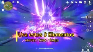 ✔️COMO HACER mas DAÑO al enemigo COMBOS ELEMENTALES | Genshin Impact | FUEGO/HIELO/ELECTRO
