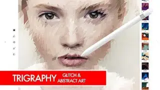 Trigraphy Photo Editor for Glitch & Abstract Art (iPad and iPhone)