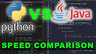 Python Vs Java Speed Comparison. Programming Language Speed Comparison