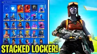 Season 7 STACKED Locker Tour (Fortnite Locker Showcase)