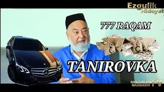 TANIROVKA TORTILGAN 777 RAQAMLI MASHINA XARID QILIB, QO'SHNINI KAMSITMANG!