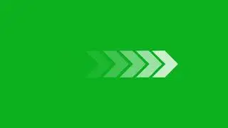 Pointing Arrow Green Screen Overlay Motion Graphics 4K 30fps Copyright Free