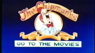 The Chipmunks Go to the Movies - Intro (1990) Theme (VHS Capture)