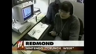 Nintendo Game Play Counselors - Crunch Week - Vintage News Footage - KSTW CBS News 11 - 12/27/95