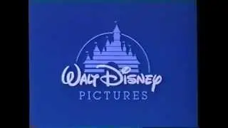 Walt Disney Pictures (1995) Company Logo (VHS Capture)