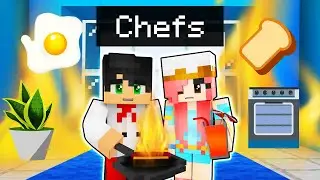 Playing as CHEFS in Minecraft!