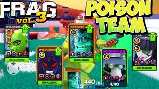 FRAG Pro Shooter Vol.3 - POISON TEAM👹Gameplay🔥(iOS,Android)