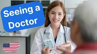 Seeing a Doctor｜English Conversation｜American English | #english #englishlearning  #doctor #hospital