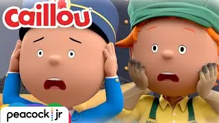 Caillou the Train Conductor! | CAILLOU