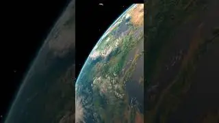 The beauty of the earth from the point of view of the satellite #viral #earth #shorts #shortvideo
