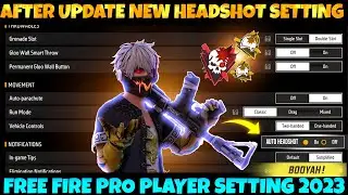 Free Fire Control Setting full details | Pro Player Setting Free Fire 2024 | Free Fire Setting | FF