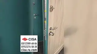 Установка Электронного модульного замка Desi в цилиндрический замок Cisa. Управление с телефона.