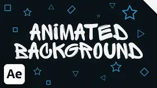 How to Create an Animated Background in After Effects - How to Animate a Background
