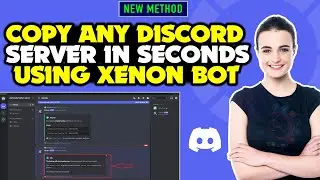 How to copy any discord server in seconds using xenon bot 2024