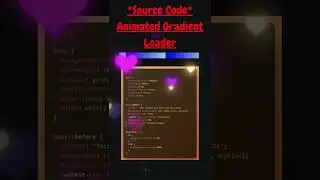 Only CSS Animated Gradient Line 😍😍 *Source Code*