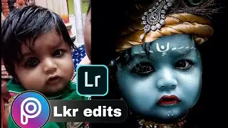 Jay Shree Krishna Photo Editing || Tutorial In PicsArt & Lightroom || Shree Krishna Creative Editing